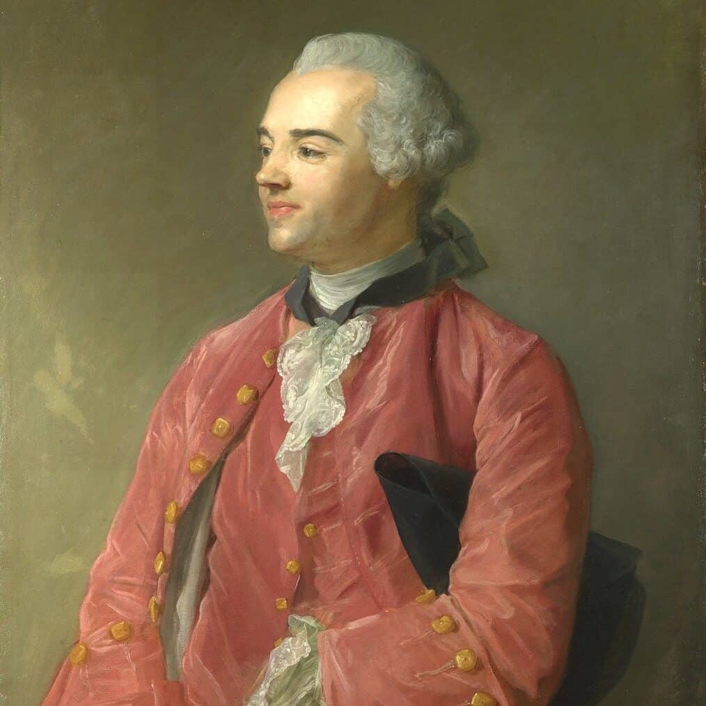 Jean-Baptiste Perronneau - Portrait de Jacques Cazotte (environ 1760-1765)