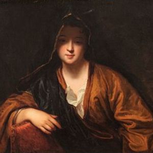 Jean-Baptiste Santerre - La Dame au voile dit aussi la Pèlerine
