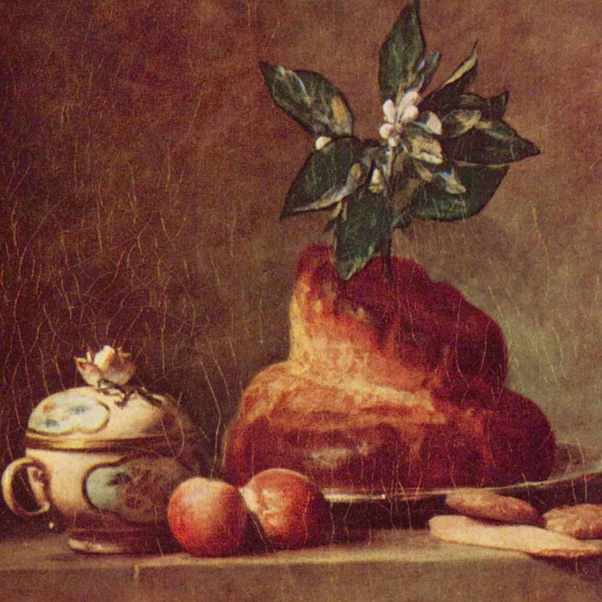 Jean-Baptiste Siméon Chardin - La brioche (1763)