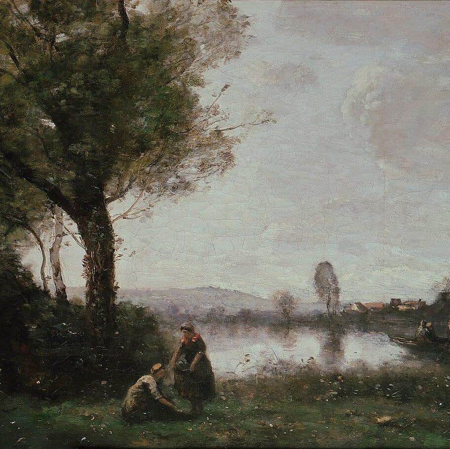 Jean-Baptiste Camille Corot, La Seine à Chatou (1855)