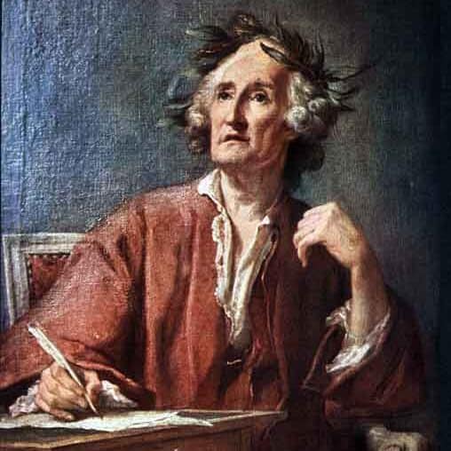 Jean-Bernard Restout - Le Poète inspiré (2e moitié de XVIIIe siècle)