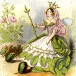 Jean-Jacques Grandville - Rose (lithographie, 1847)