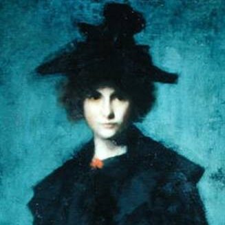 Jean-Jacques Henner, Portrait de Mademoiselle Laura Leroux (1898)