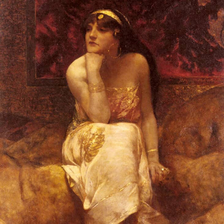 Jean-Joseph Benjamin-Constant - La Reine Hérodias, ou Hérodiade (1881)