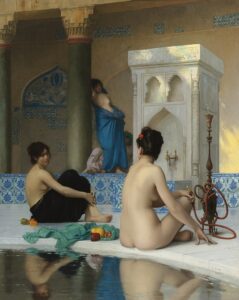 Jean-Léon Gérôme - Après le bain (XIXe siècle)