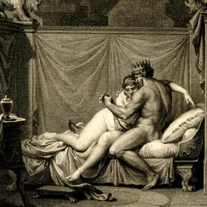 Jean Michel Moreau le jeune - Pluton et Proserpine, Illustration de «Cadenas» de Voltaire (1802-1803)