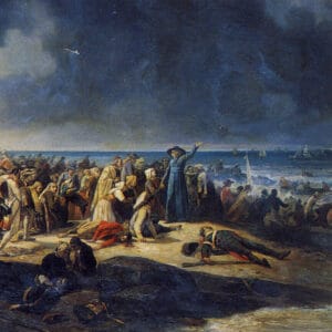 Jean Sorieul - Combat de Quiberon en 1795 (1850)