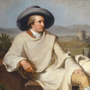 Johann Heinrich Wilhelm Tischbein, Goethe dans la campagne romaine (1787)