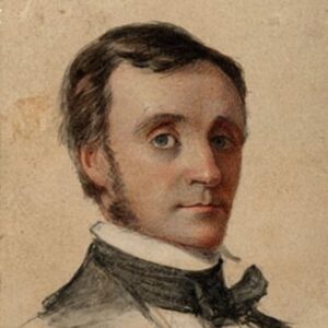 John A. McDougall, portrait d’Edgar Allan Poe (1846)