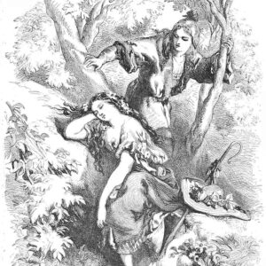 John Gilbert, Le Pigeon et la Colombe (1856)