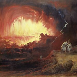 John Martin - La Destruction de Sodome et Gomorre (1852)