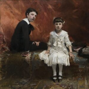 John Singer Sargent - Portrait d'Édouard et Marie-Louise Pailleron (1881)
