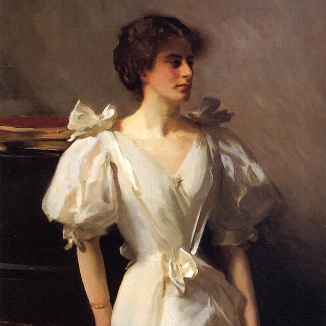 John Singer Sargent - Portrait of Catherine Vlasto (1897)