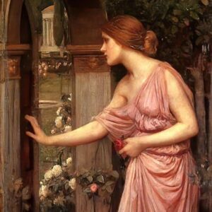John William Waterhouse - Psyche entering Cupid's Garden