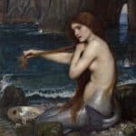 John William Waterhouse - Une sirène (1901)