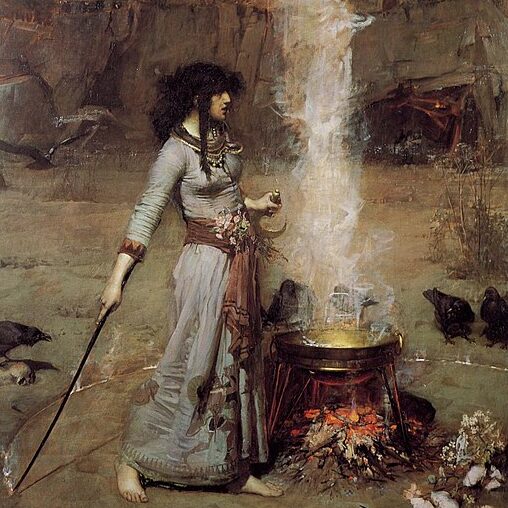 John William Waterhouse, The Magic Circle (1886)
