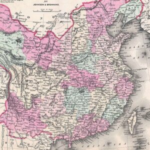 Johnson - Carte de Chine (1861)