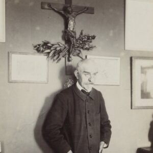 Joris-Karl Huysmans chez lui, photographié par Dornac