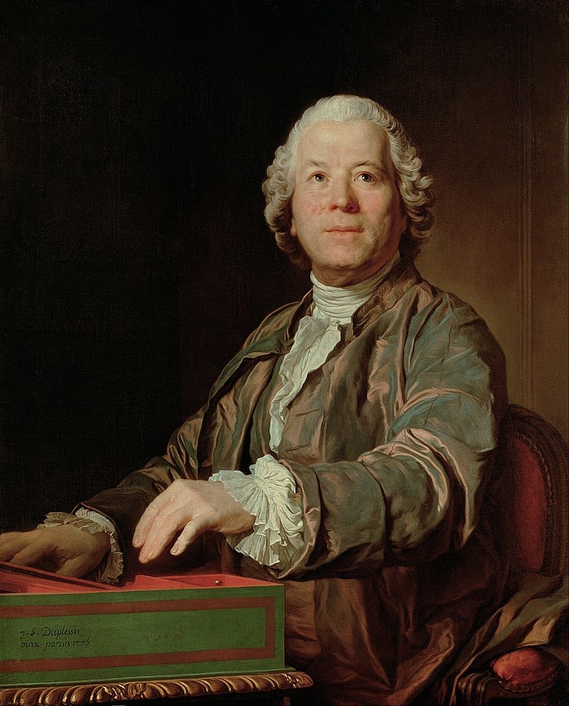 Joseph Siffred Duplessis - Portrait de Christoph Willibald Gluck (1775)