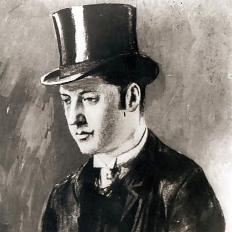 Jules Laforgue - portrait peint par Franz Skarbina (1885)