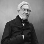 Jules Michelet photographié par Nadar, vers 1855-1856