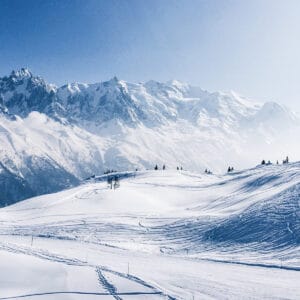 Jura, paysage de montagne en hiver
