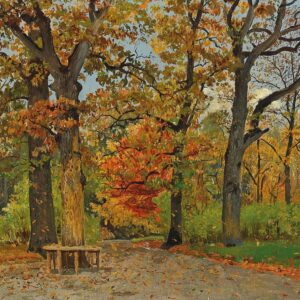 Karl Buchholz - Parc en automne (avant 1889)
