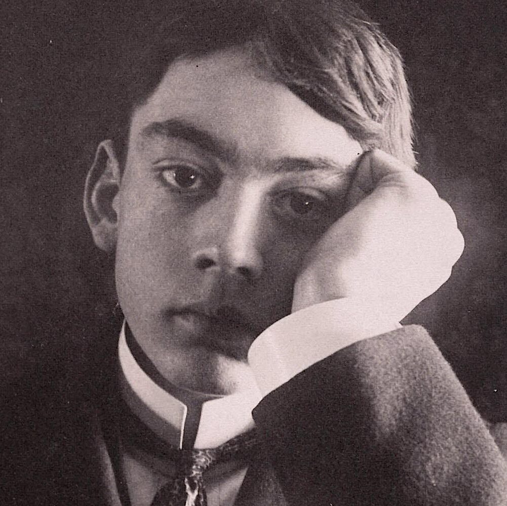 Khalil Gibran adolescent photographié par Frederick Holland Day, Library of Congress