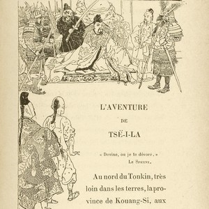 L'Aventure de Tsë-i-la, illustration originale.
