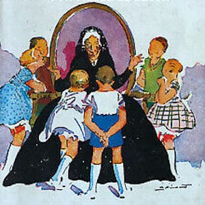 L'Évangile d'une grand-mère, de la Comtesse de Ségur - illustration éd. Hachette