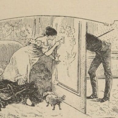 La Bonne Amie, par Fernand Besnier (1884)
