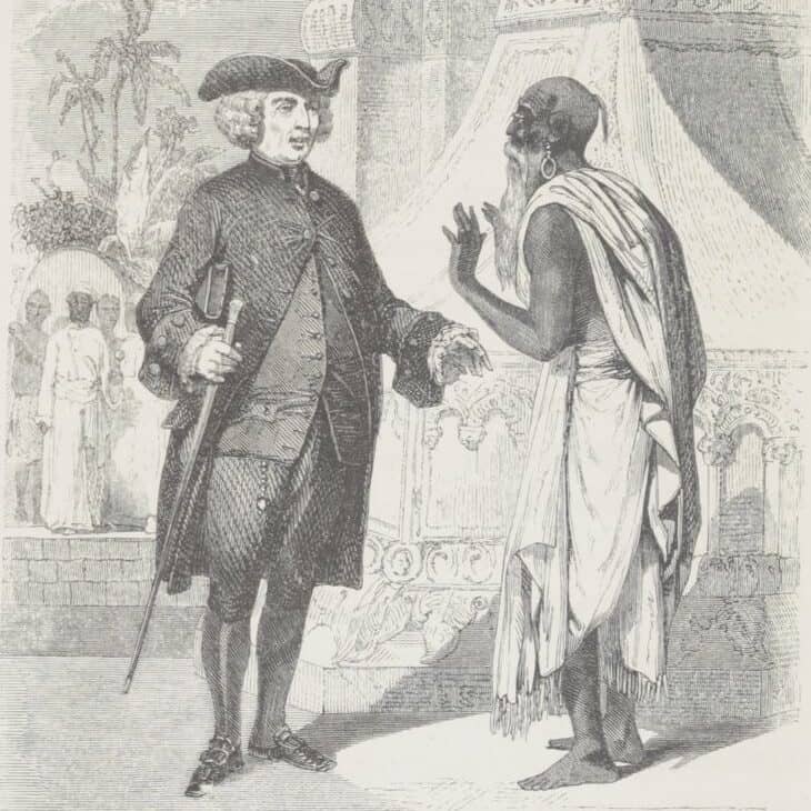 La Chaumière indienne, par Jacques-Louis-Jules David (1850)