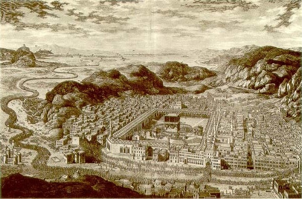 La Mecque en 1850