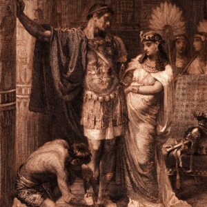 La première rencontre entre Marc Antoine et Cléopâtre