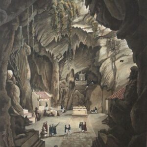 Laplace, Pagode dans une grotte à Touranne (1835)