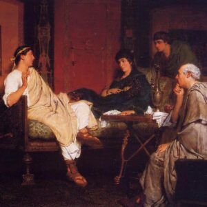 Lawrence Alma Tadema - Tibulle chez Delie (1866)