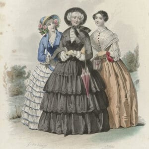 Modes Françaises, Journal des Demoiselles (1851)