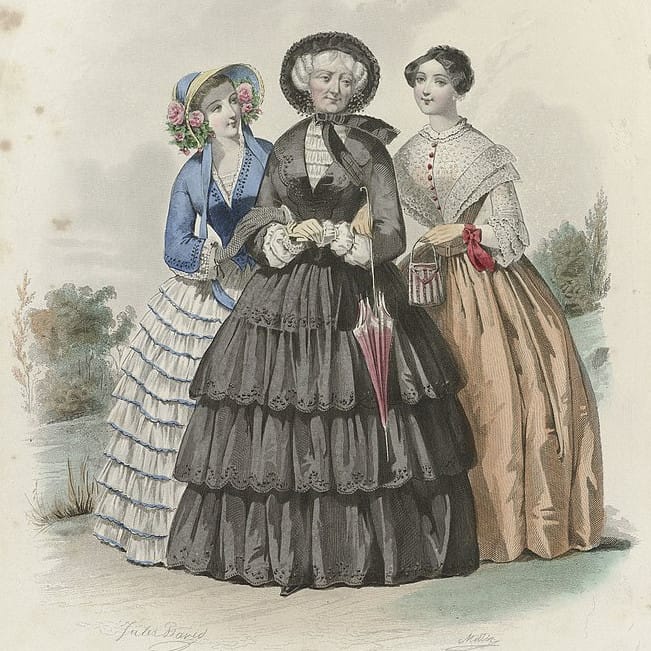 Modes Françaises, Journal des Demoiselles (1851)