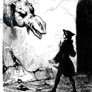 Illustration pour “Le Diable amoureux” de Jacques Cazotte (1719-1792), edition Ganivet, 1845