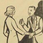 Jean Oberlé, illustration pour Les Milliards d'Arsène Lupin (L'Auto, 1939)