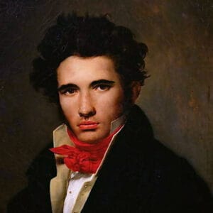 Léon Cogniet - Autoportrait (1818)