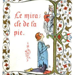 Léon Lebègue, illustration pour Le Miracle de la pie (édition Calmann-Levy, 1909)