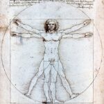 Léonard de Vinci - L'Homme de Vitruve (vers 1490)