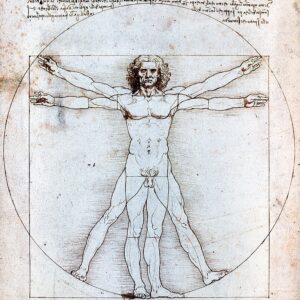 Léonard de Vinci - L'Homme de Vitruve (vers 1490)