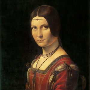 Léonard de Vinci - La Belle Ferronnière (1490)