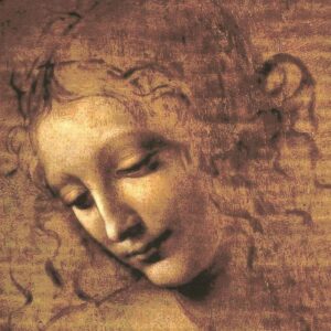 Léonard de Vinci ou Leonardeschi - La Scapigliata (entre 1506 et 1508)