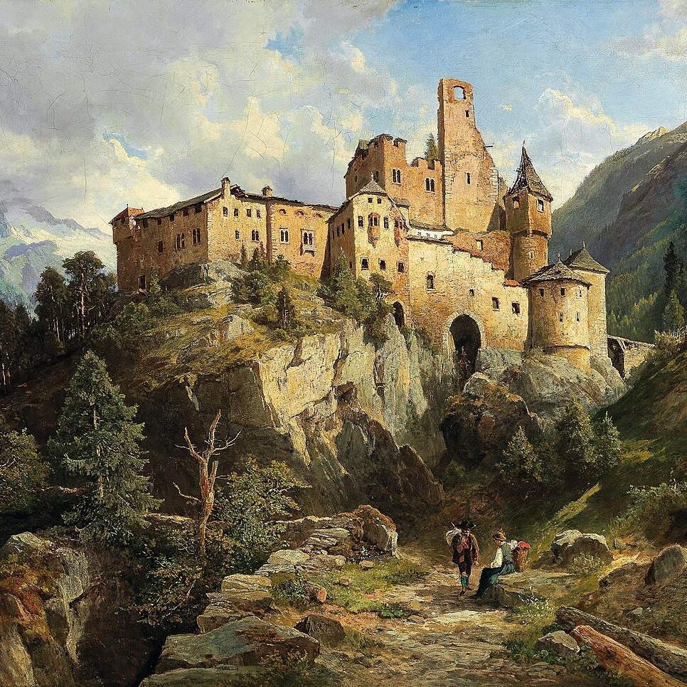 Leopold Munsch - Château de Tures (1886)