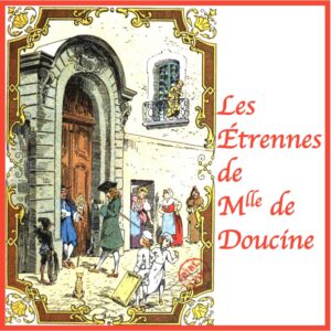 Léon Lebègue, illustration pour Les Étrennes de Mademoiselle de Doucine (édition Calmann-Levy, 1909)