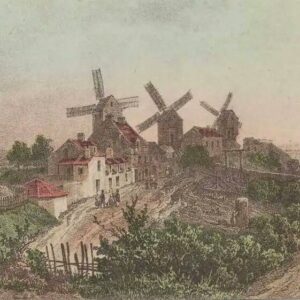 Les moulins de Montmartre (1850)