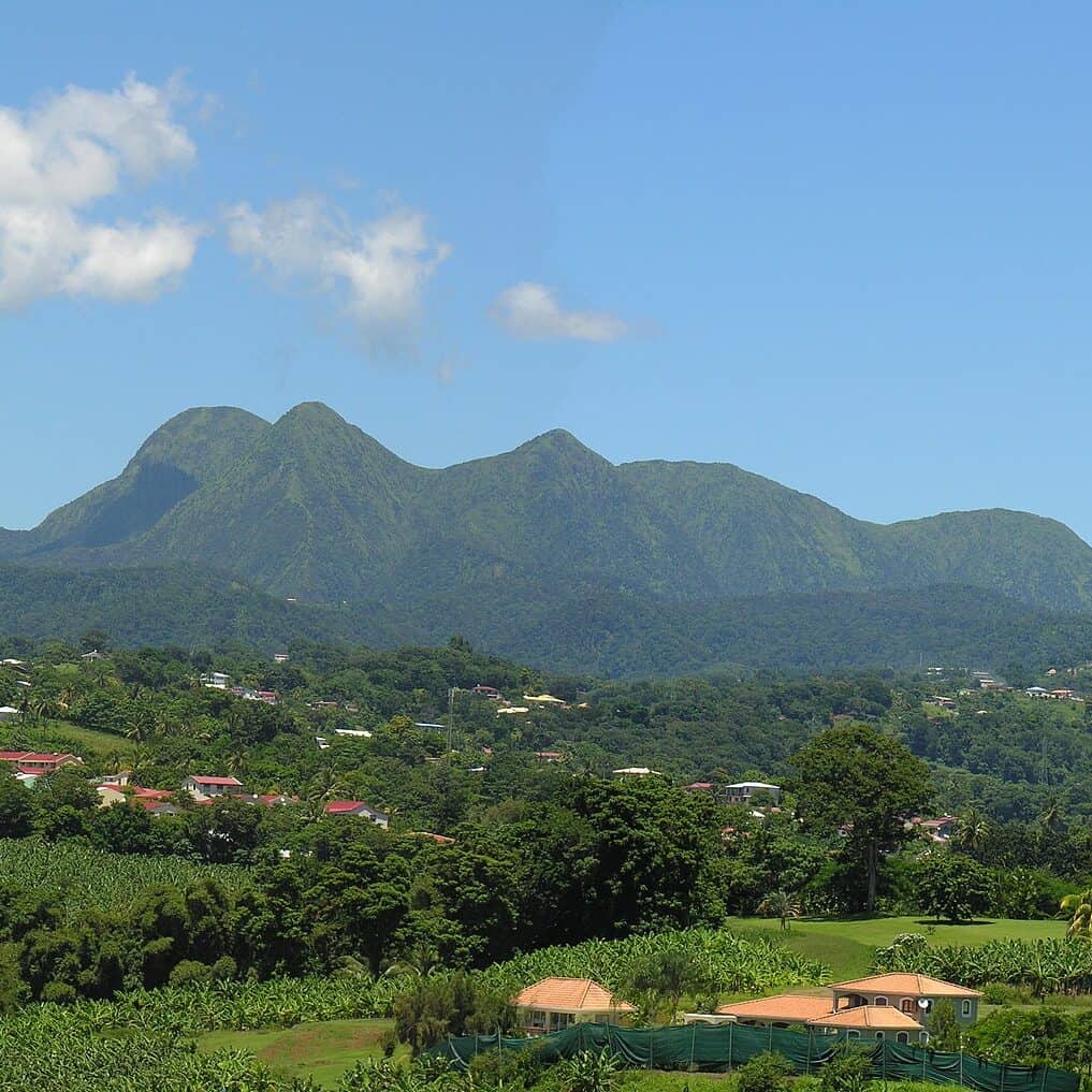 Les pitons du Carbet (Martinique)